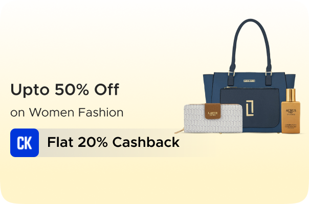 Lavie: Upto 50% Off on Women Fashion + Flat 20% CashKaro Cashback